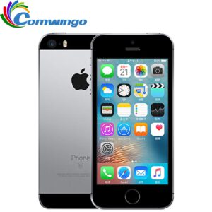 ปลดล็อก Apple iPhone SE 2GB RAM 16G/32G/64GB ROM โทรศัพท์มือถือ A9 iOS 9 Dual Core 4G LTE 4.0 ''สมาร์ทโฟนลายนิ้วมือ