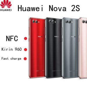 สมาร์ทโฟน Huawei Nova 2S Celular NFC สนับสนุน2160*1080 20MP ตกแต่งใหม่