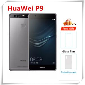 Original HuaWei P9 4G LTE โทรศัพท์มือถือ12.0MP 12.0MP 8.0MP 3GB RAM 32GB ROM Kirin 955 Android 6.0 5.5 